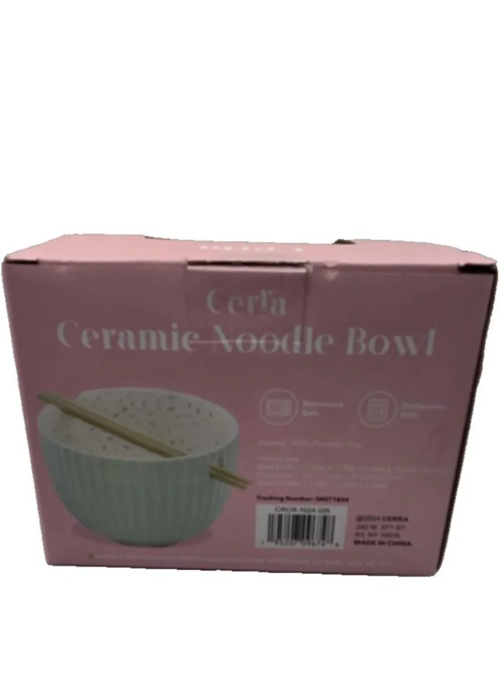 Cerra Ceramic Noodle Bowl Set